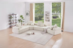 DIY Customization Boucle Upholstered Modular Sectional Sofa