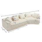 Grand canapé confortable
