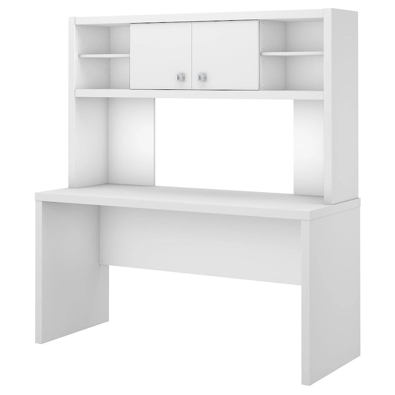 Crédence de bureau 60W avec étagère supérieure
