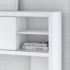 Crédence de bureau 60W avec étagère supérieure