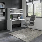 Crédence de bureau 60W avec étagère supérieure