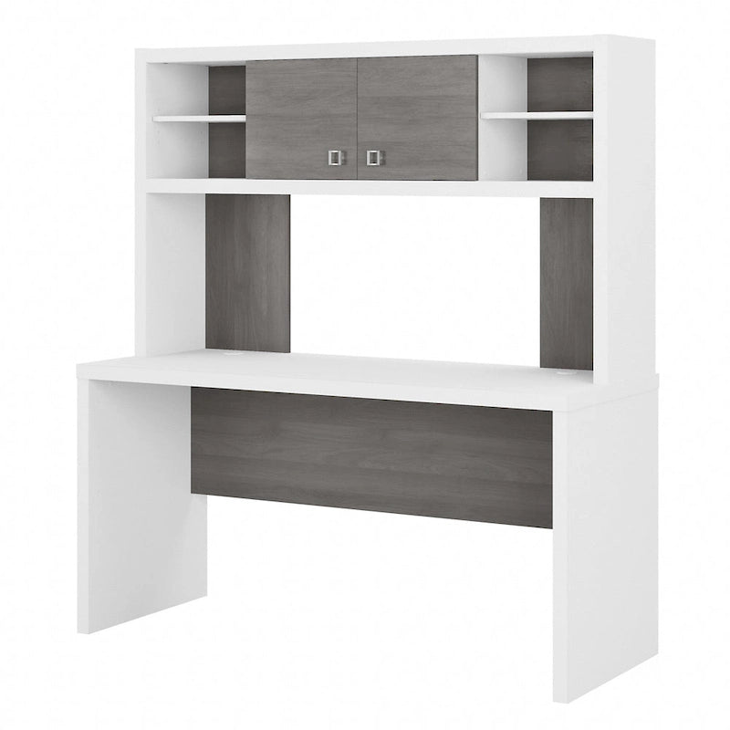 Crédence de bureau 60W avec étagère supérieure