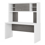 Crédence de bureau 60W avec étagère supérieure