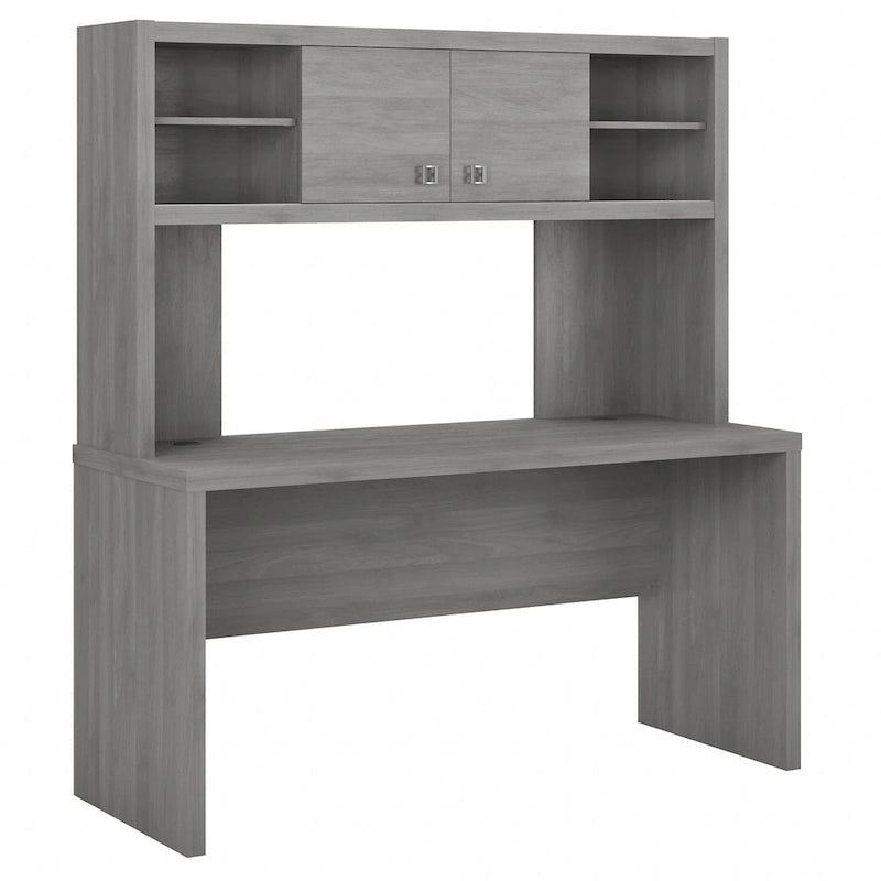 Crédence de bureau 60W avec étagère supérieure