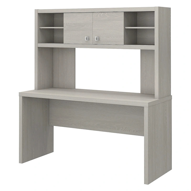 Crédence de bureau 60W avec étagère supérieure