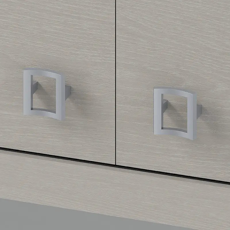 Crédence de bureau 60W avec étagère supérieure