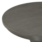 Table et chaises de salle à manger style champêtre moderne avec piètement incurvé et banc