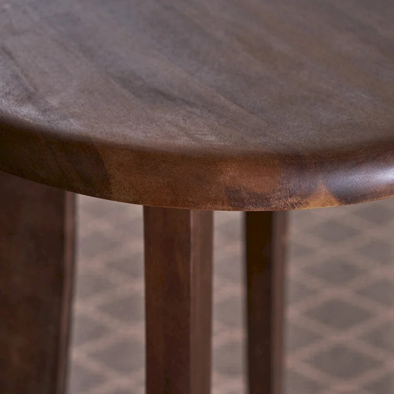 Ensemble de bar en bois d'acacia