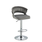 Tabouret de bar réglable en hauteur avec siège pivotant