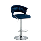 Tabouret de bar réglable en hauteur avec siège pivotant