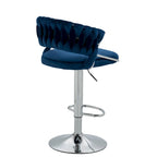 Tabouret de bar réglable en hauteur avec siège pivotant