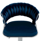 Tabouret de bar réglable en hauteur avec siège pivotant