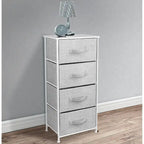 Commode de chevet à 4 tiroirs pour chambre à coucher, différentes couleurs