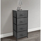Commode de chevet à 4 tiroirs pour chambre à coucher, différentes couleurs
