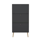 Meuble de rangement pour chaussures à 3 tiroirs