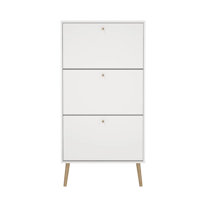 Meuble de rangement pour chaussures à 3 tiroirs