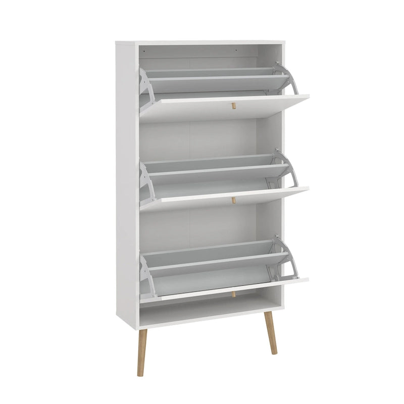 Meuble de rangement pour chaussures à 3 tiroirs