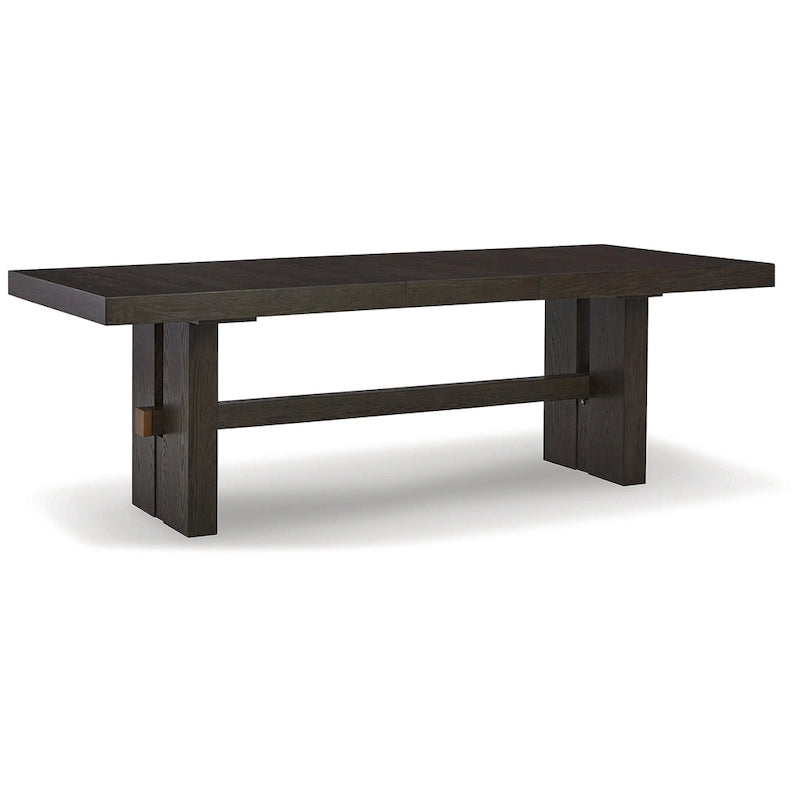 Table de salle à manger Burkhaus brun foncé