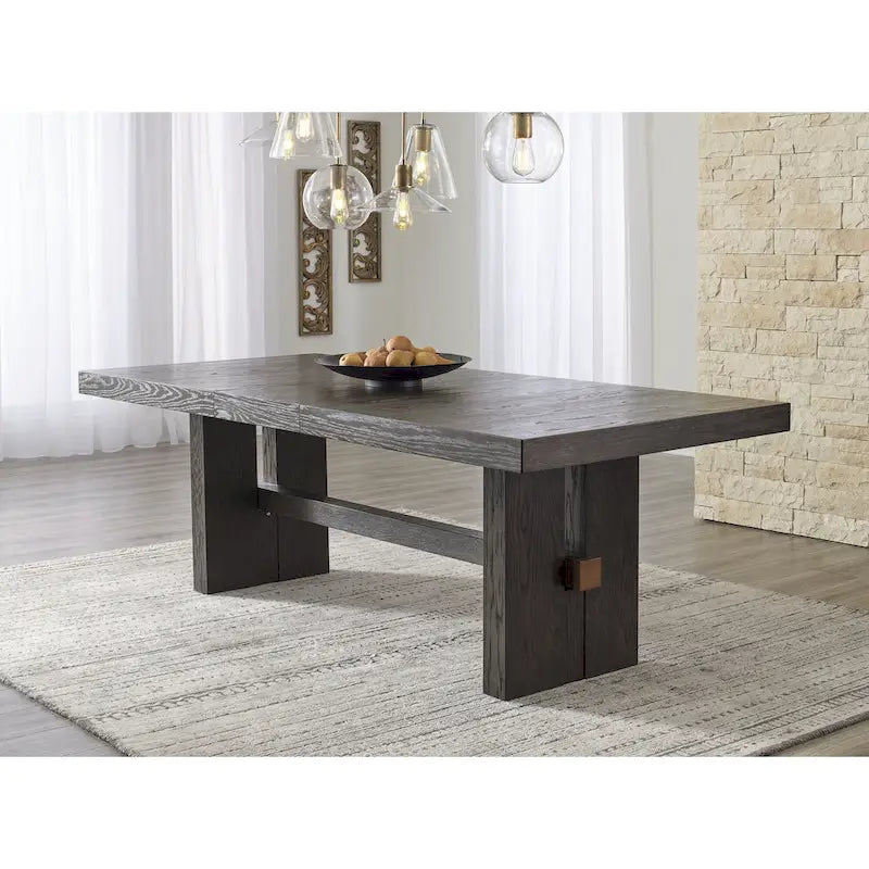 Table de salle à manger Burkhaus brun foncé