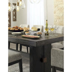 Table de salle à manger Burkhaus brun foncé