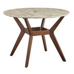 Table à manger ronde de 42 pouces
