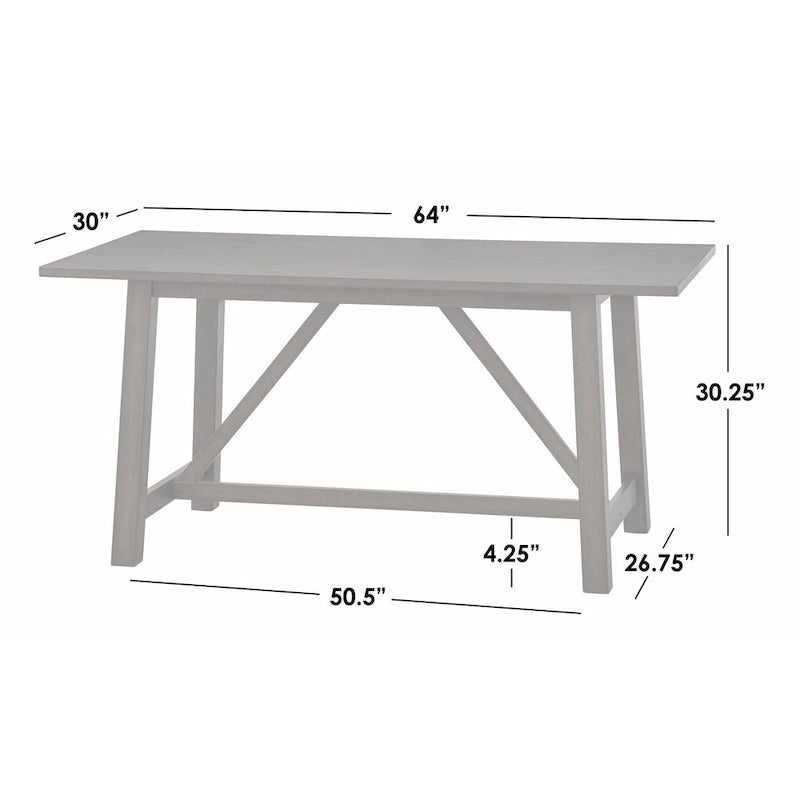 Table de salle à manger Homestead Trestle