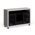 Buffet roulant contemporain à 4 étagères
