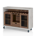Buffet roulant contemporain à 4 étagères