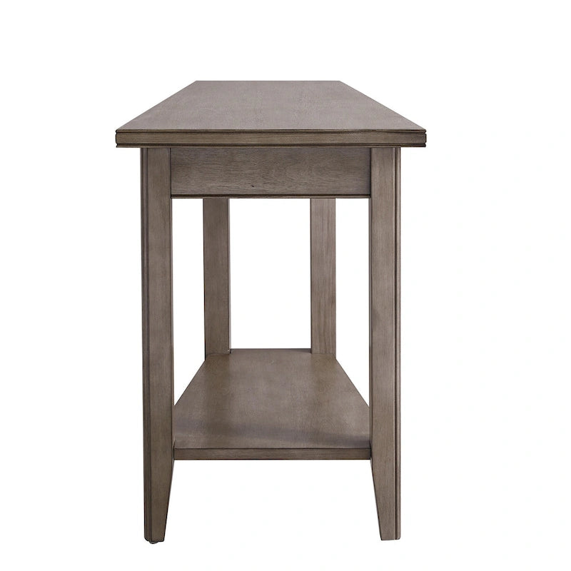 Table d'appoint compensée Laurent avec étagère