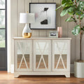 Console buffet miroir devant