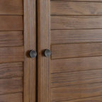 Armoire 3 portes en bois massif