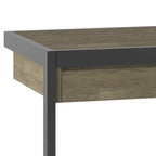 Bureau industriel en bois d'acacia massif