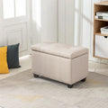 Banc de rangement pliant en tissu