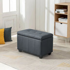 Banc de rangement pliant en tissu