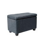 Banc de rangement pliant en tissu