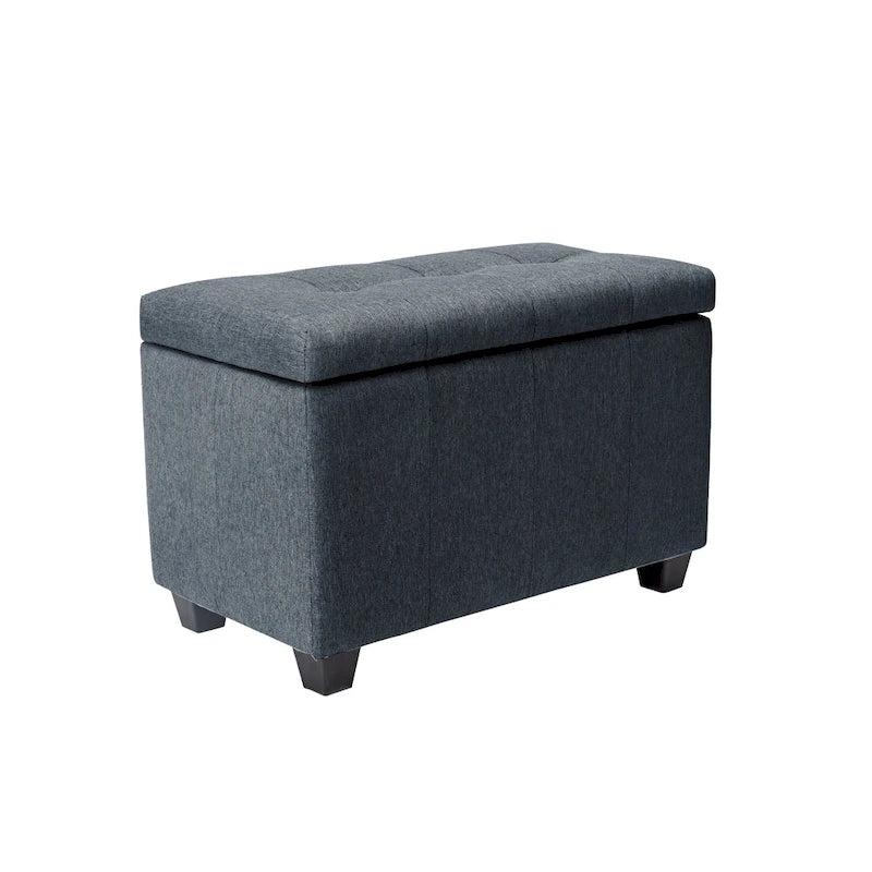 Banc de rangement pliant en tissu