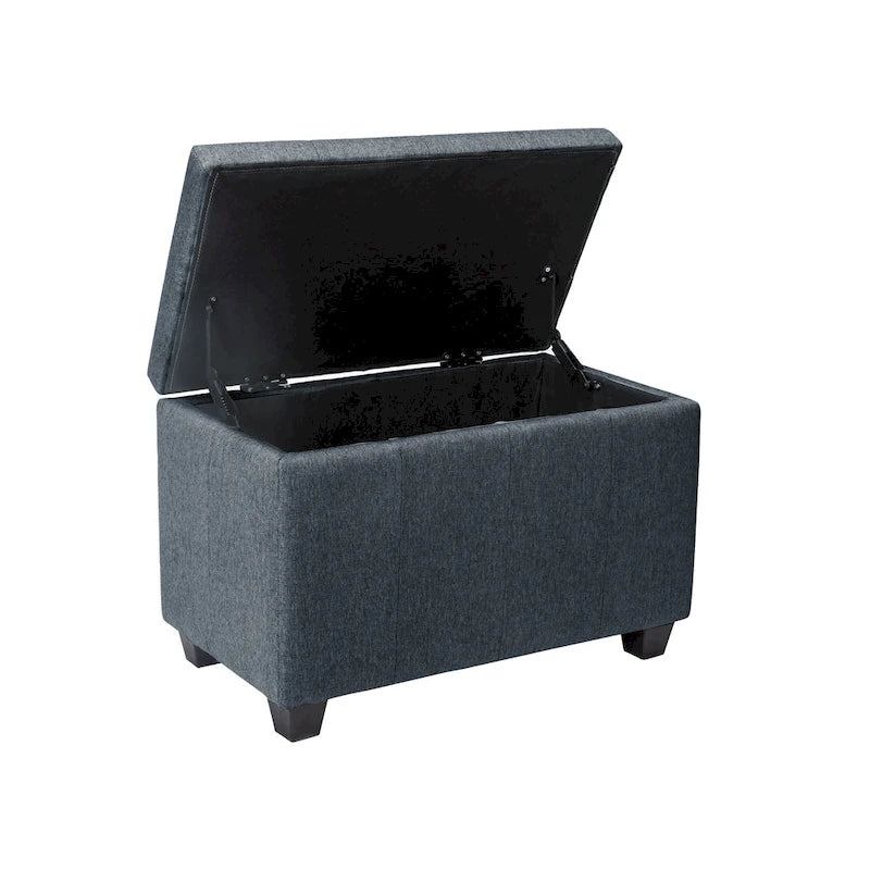 Banc de rangement pliant en tissu