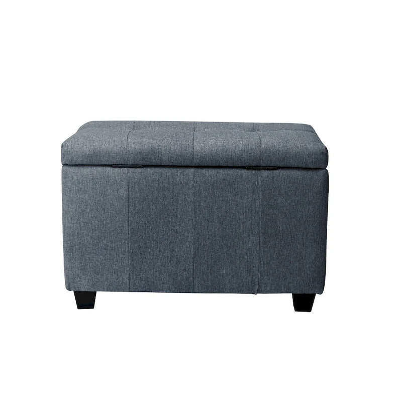 Banc de rangement pliant en tissu