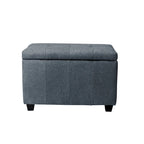 Banc de rangement pliant en tissu