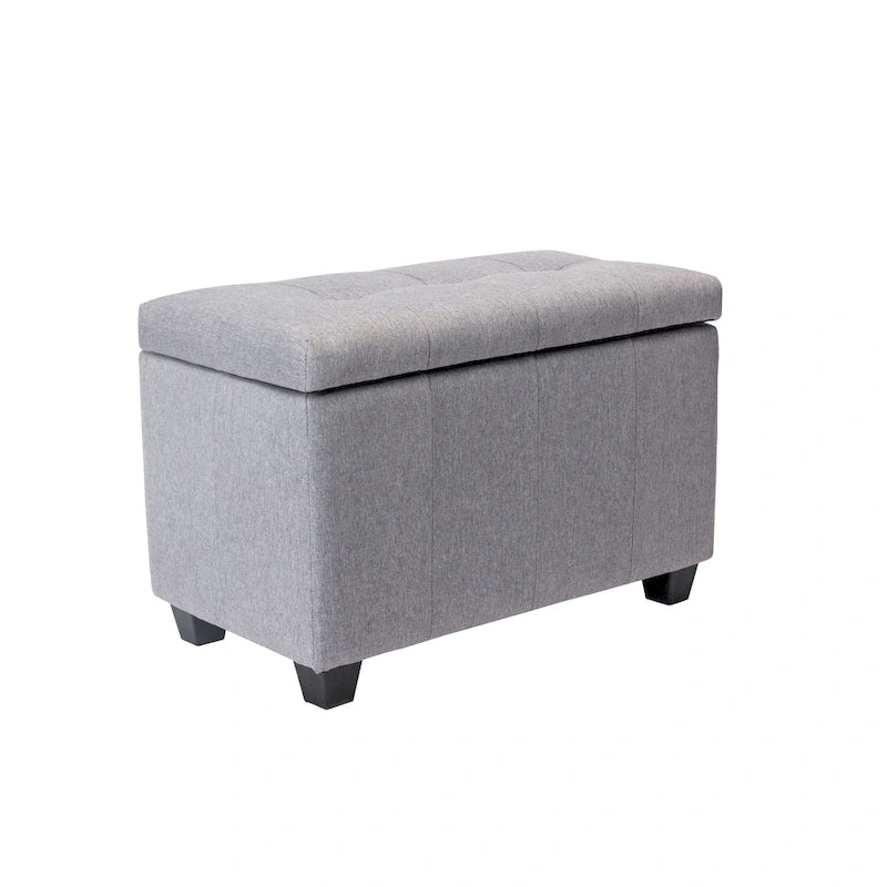 Banc de rangement pliant en tissu