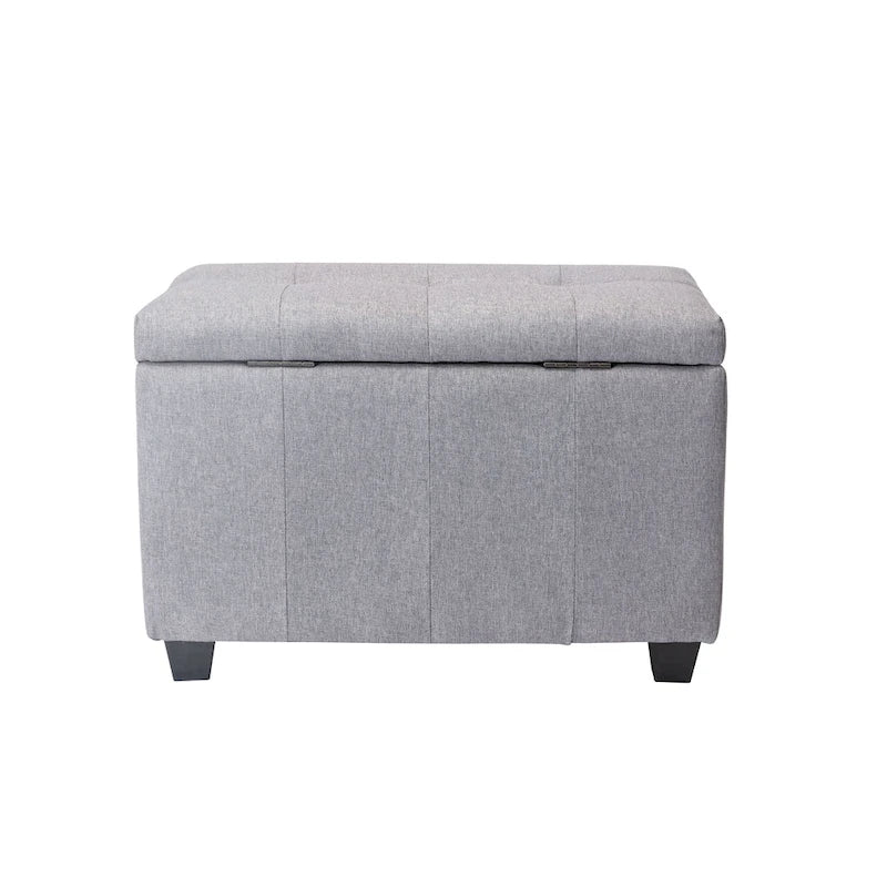 Banc de rangement pliant en tissu