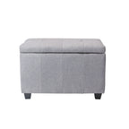 Banc de rangement pliant en tissu