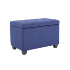 Banc de rangement pliant en tissu