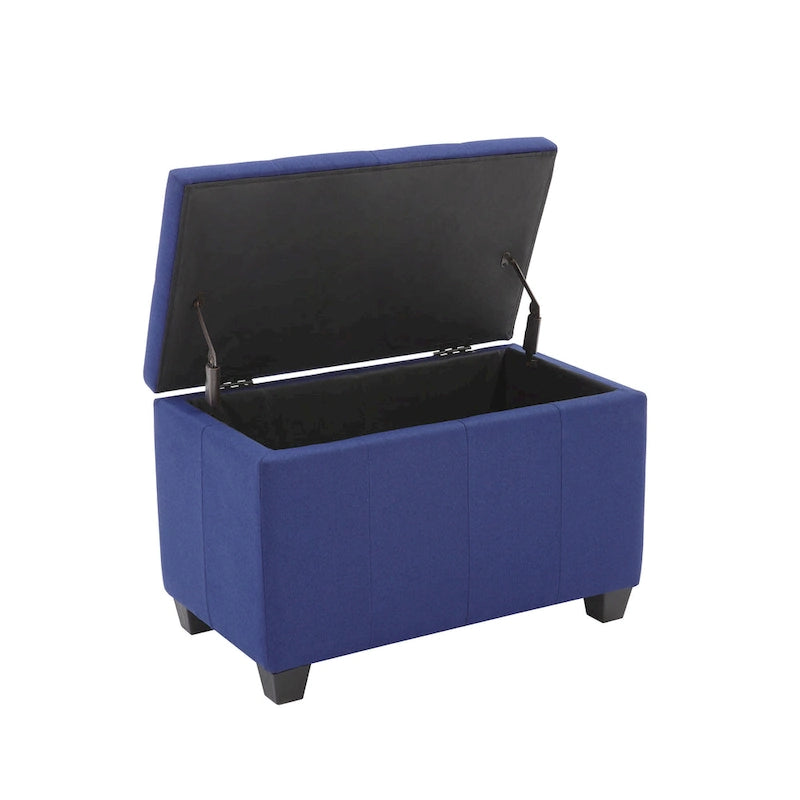 Banc de rangement pliant en tissu