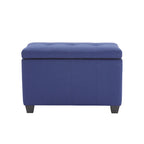 Banc de rangement pliant en tissu