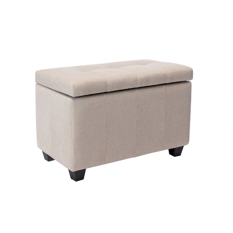Banc de rangement pliant en tissu