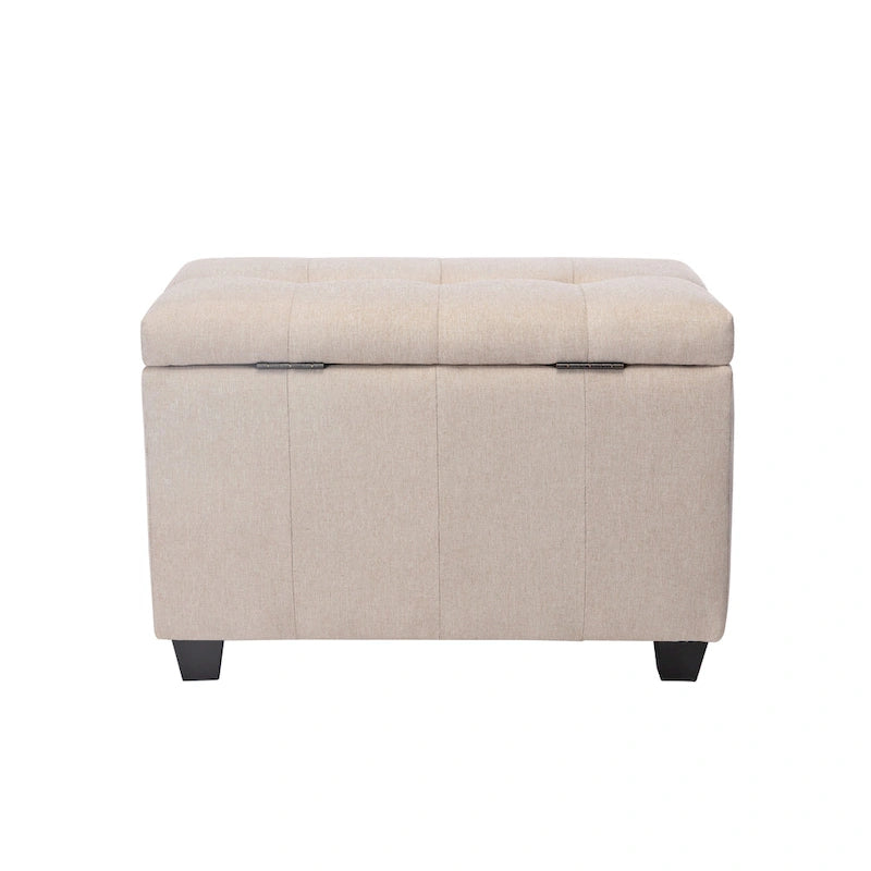 Banc de rangement pliant en tissu