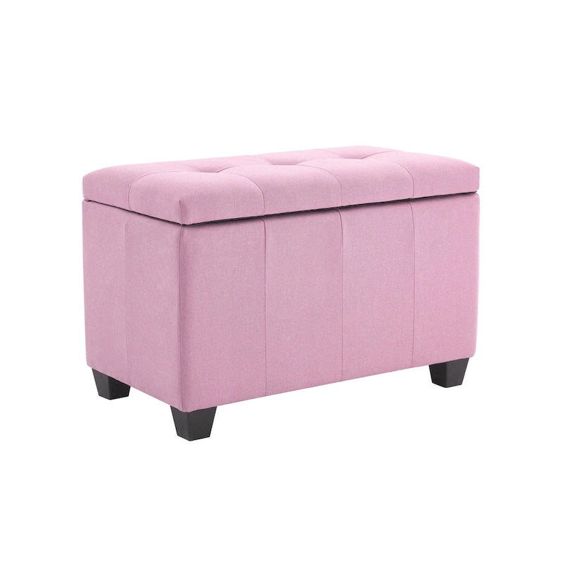 Banc de rangement pliant en tissu