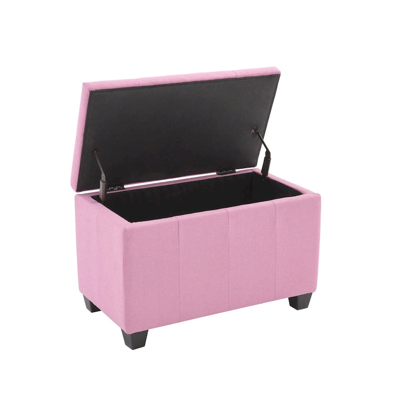 Banc de rangement pliant en tissu