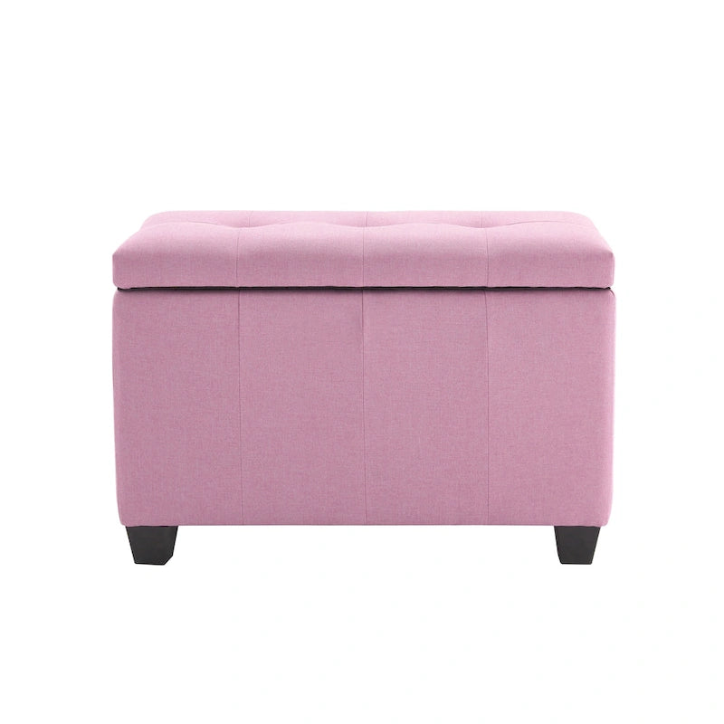 Banc de rangement pliant en tissu